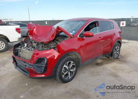 2020 Kia Sportage Lx z USA, uszkodzony, nr VIN KNDPM3AC9L7836317